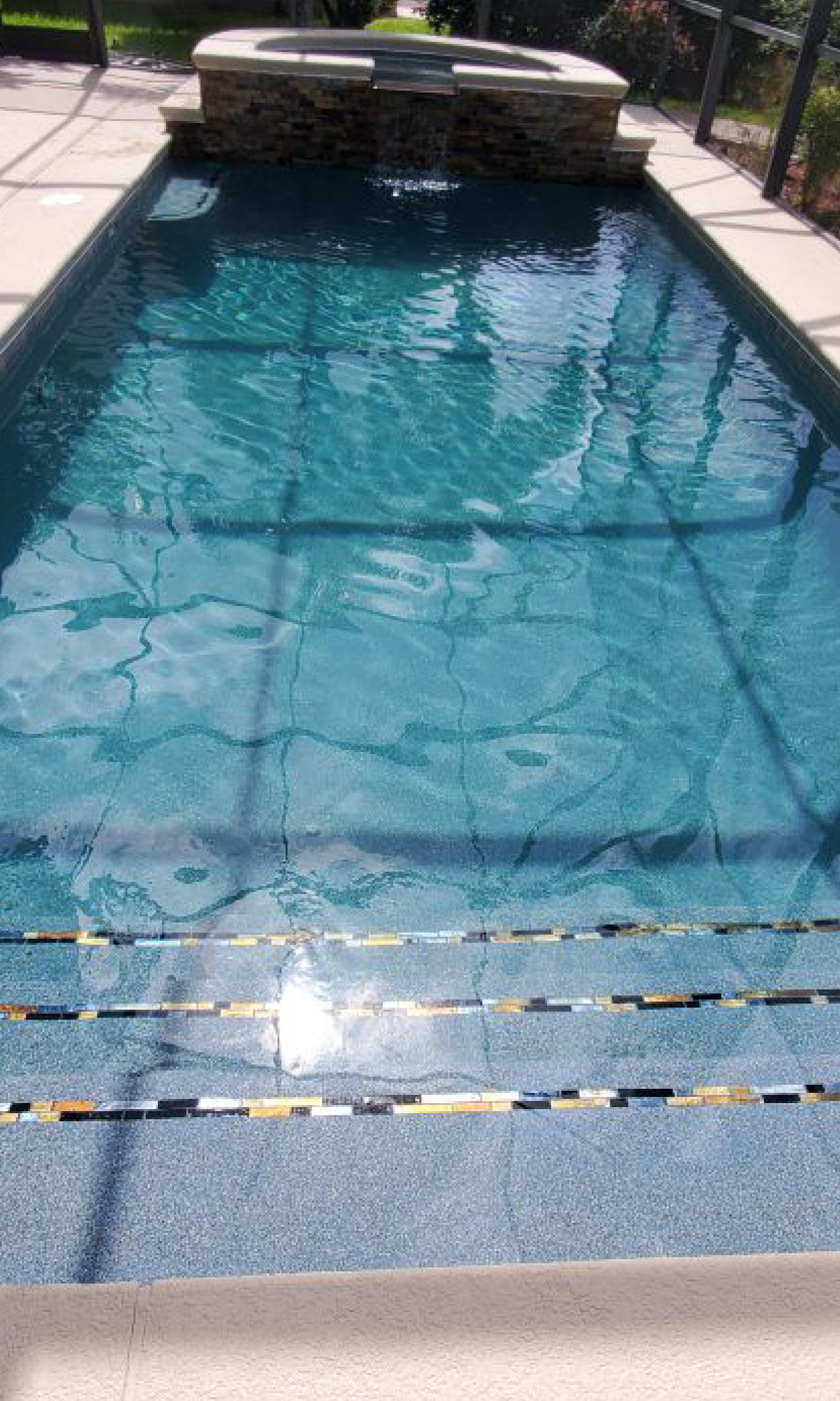 Pool after renovations